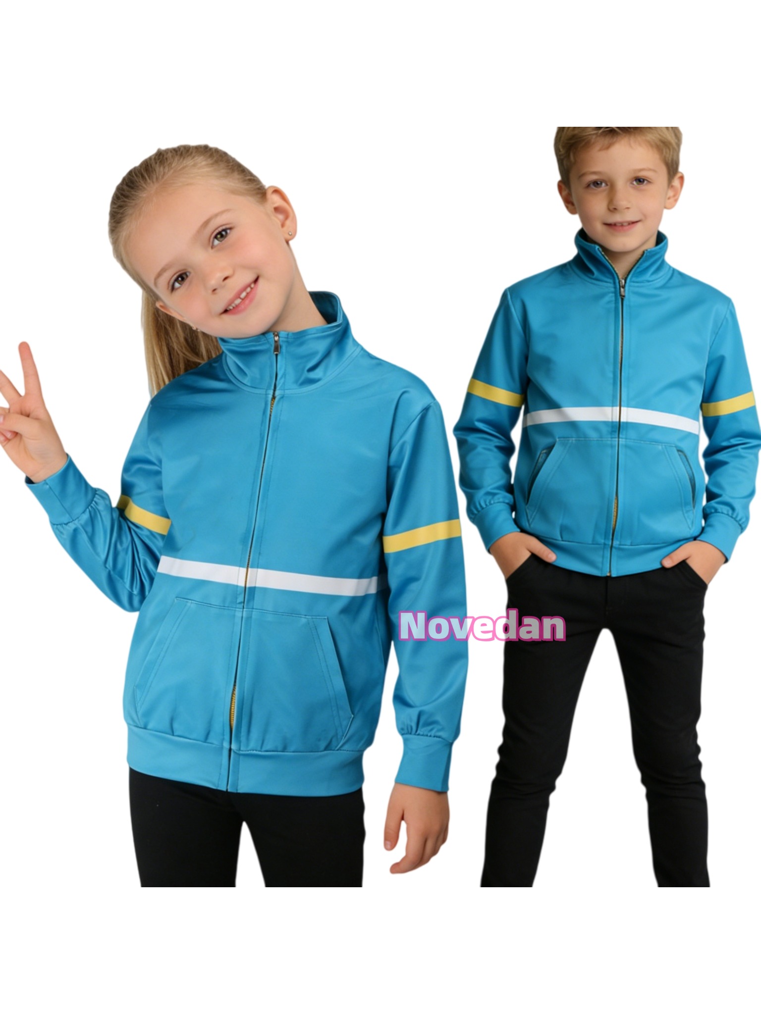 Embroidery Zip Up Hoodie - Костюм Макс Мейфилд из фильма «Странные