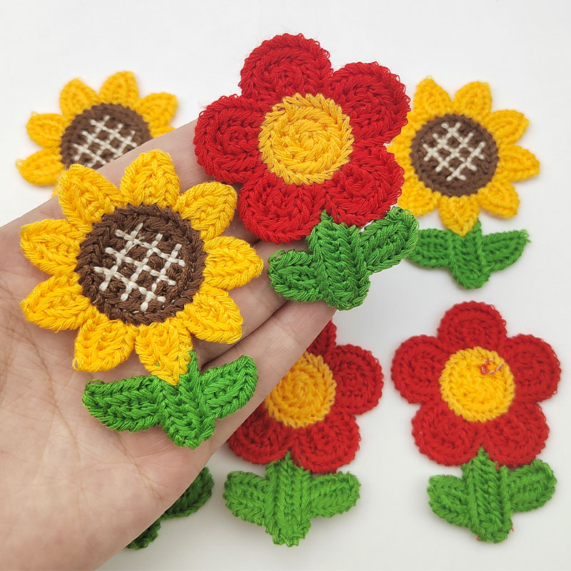 Embroidery On Socks - Набор из 10 вышитых нашивок с
