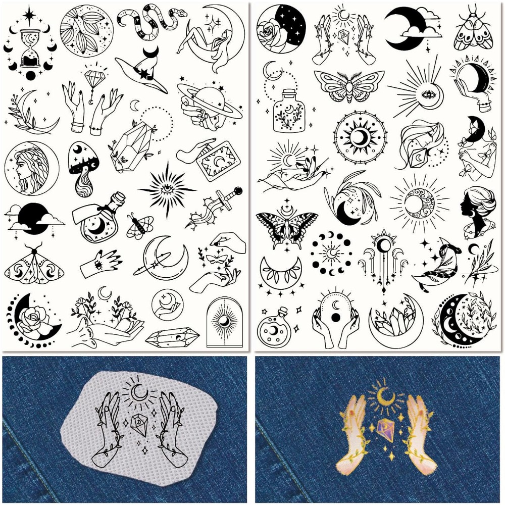 Embroidery Stitches - 51 шт., водорастворимые стабилизаторы для вышивки