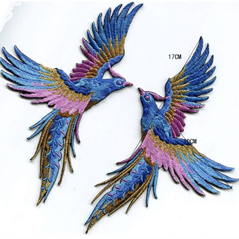 Phenix Birds Azure Синий Розов – обзор и цена Embroidery Letter M