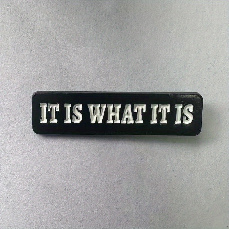 Брошь с надписью «It Is What I – обзор и цена Embroidery Letter M