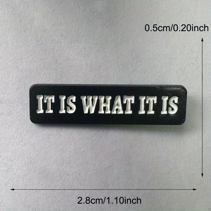 Брошь с надписью «It Is What I – обзор и цена Embroidery Letter M
