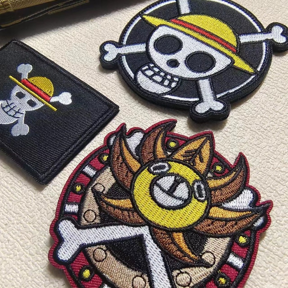 Нашивки One Piece: мультяшные  – обзор и цена Embroidery Patches