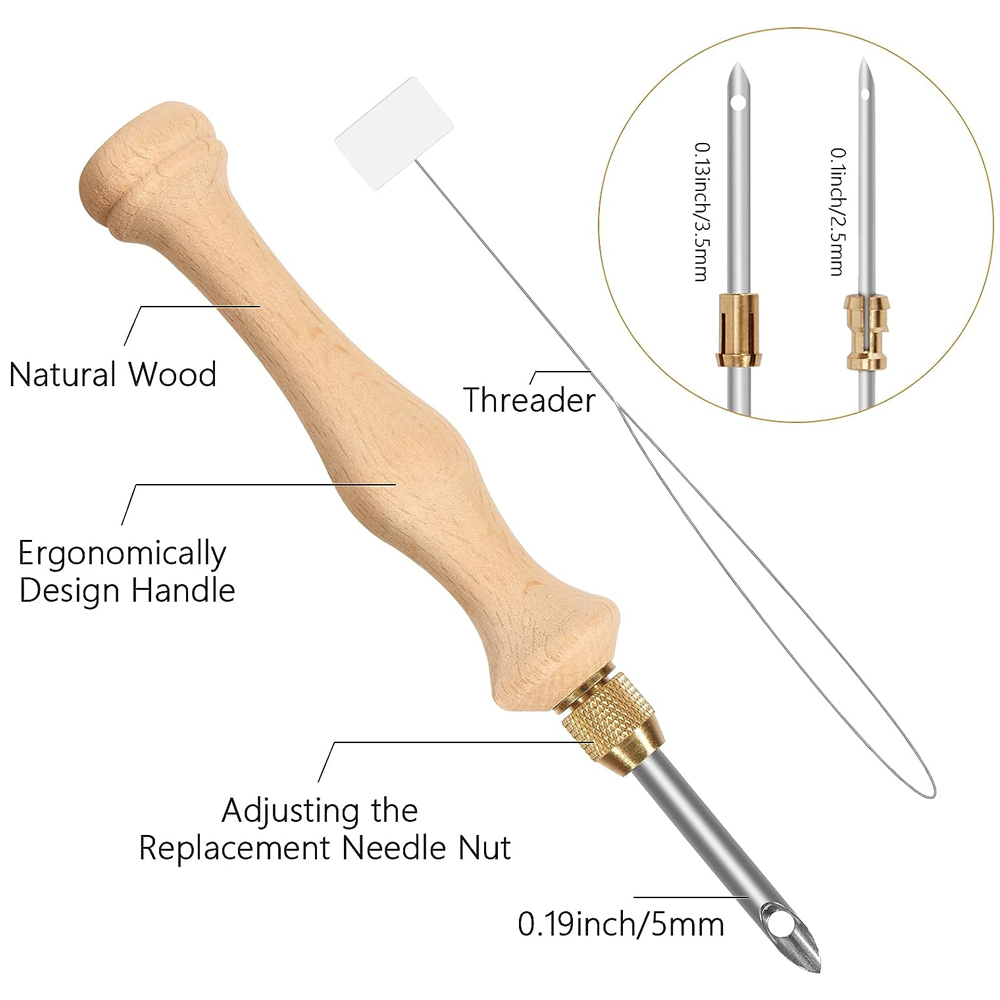Стартовый набор игл для ударов – обзор и цена Punch Needle Handle