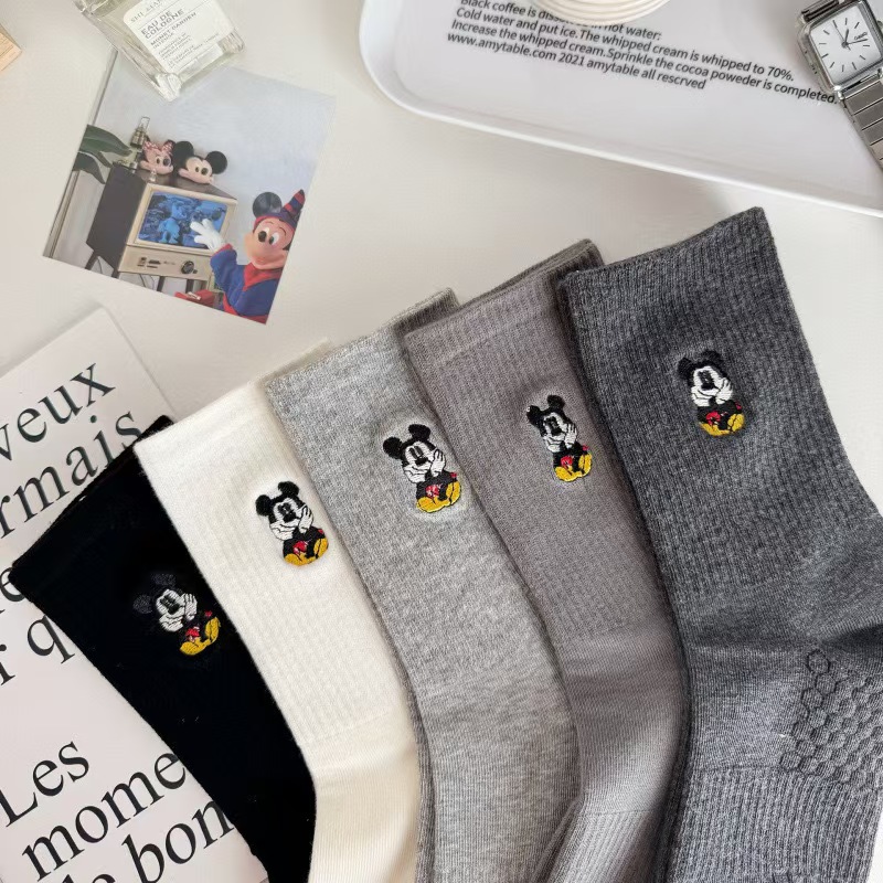 5 пар универсальных носков уни – обзор и цена Embroidery On Socks