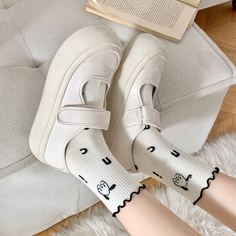 Женские носки из хлопка с милы – обзор и цена Embroidery On Socks