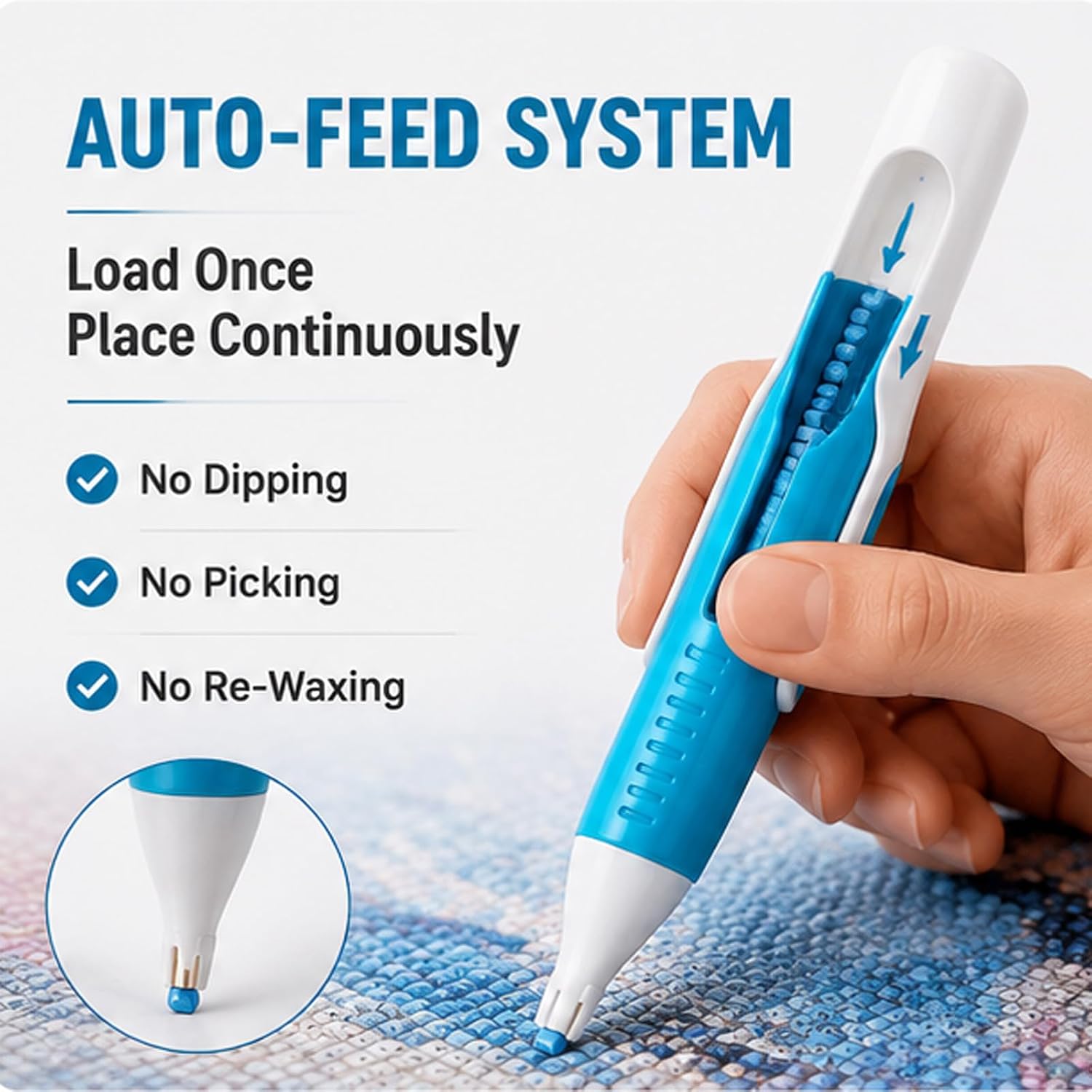 Автоматический дозатор для алм – обзор и цена Embroidery Needle Pen