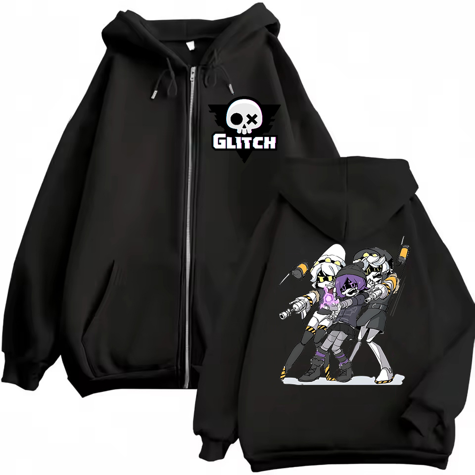 Аниме Murder Drones Толстовка  – обзор и цена Embroidery Zip Up Hoodie
