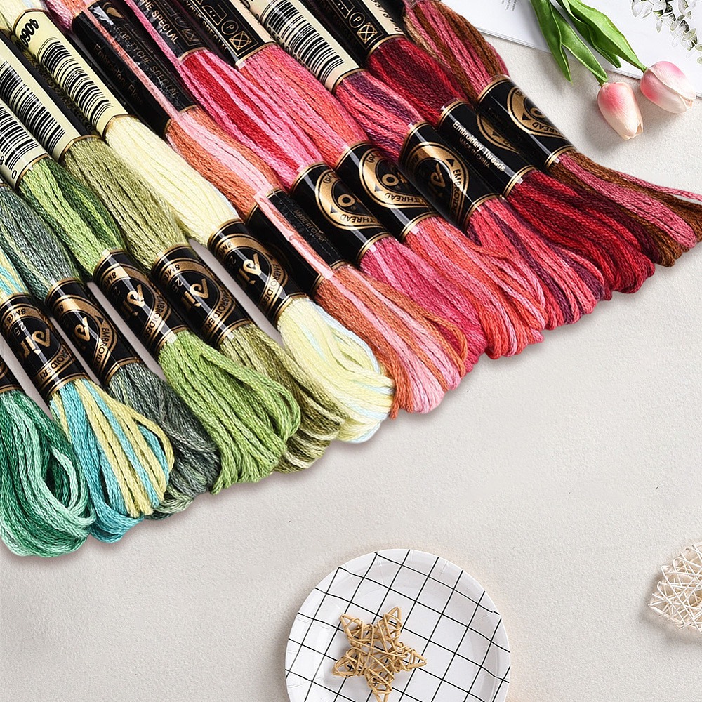 105 ярдов ниток для вышивания, – обзор и цена Embroidery Stitches