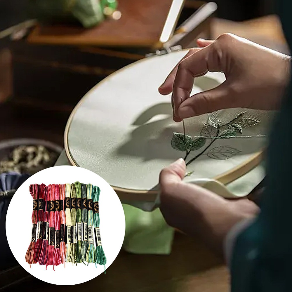 105 ярдов ниток для вышивания, – обзор и цена Embroidery Stitches