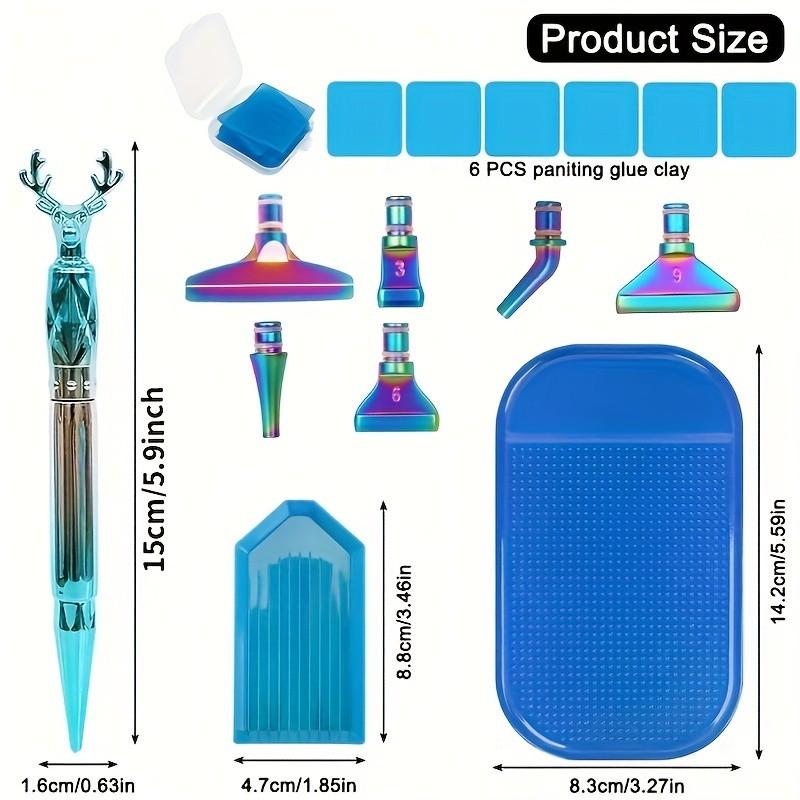 Ручка со стразами в форме олен – обзор и цена Embroidery Needle Pen